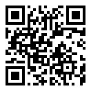QRコードで郵便番号と住所を表示しています。