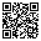 QRコードで郵便番号と住所を表示しています。