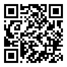 QRコードで郵便番号と住所を表示しています。
