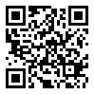 QRコードで郵便番号と住所を表示しています。