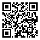 QRコードで郵便番号と住所を表示しています。