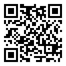 QRコードで郵便番号と住所を表示しています。