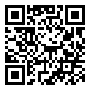QRコードで郵便番号と住所を表示しています。