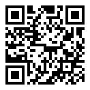 QRコードで郵便番号と住所を表示しています。