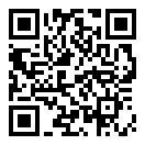QRコードで郵便番号と住所を表示しています。