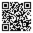 QRコードで郵便番号と住所を表示しています。