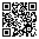QRコードで郵便番号と住所を表示しています。