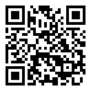 QRコードで郵便番号と住所を表示しています。