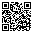 QRコードで郵便番号と住所を表示しています。
