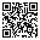 QRコードで郵便番号と住所を表示しています。