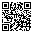 QRコードで郵便番号と住所を表示しています。