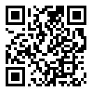 QRコードで郵便番号と住所を表示しています。