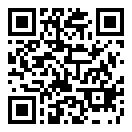 QRコードで郵便番号と住所を表示しています。