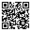 QRコードで郵便番号と住所を表示しています。