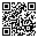 QRコードで郵便番号と住所を表示しています。