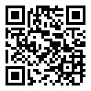 QRコードで郵便番号と住所を表示しています。