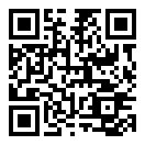 QRコードで郵便番号と住所を表示しています。