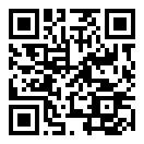 QRコードで郵便番号と住所を表示しています。
