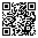 QRコードで郵便番号と住所を表示しています。
