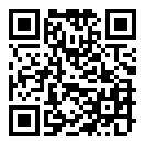 QRコードで郵便番号と住所を表示しています。