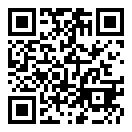 QRコードで郵便番号と住所を表示しています。