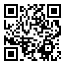 QRコードで郵便番号と住所を表示しています。
