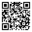 QRコードで郵便番号と住所を表示しています。