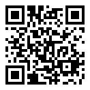 QRコードで郵便番号と住所を表示しています。