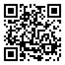 QRコードで郵便番号と住所を表示しています。