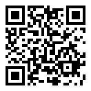 QRコードで郵便番号と住所を表示しています。
