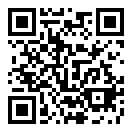 QRコードで郵便番号と住所を表示しています。