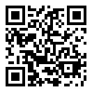 QRコードで郵便番号と住所を表示しています。