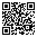 QRコードで郵便番号と住所を表示しています。