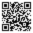 QRコードで郵便番号と住所を表示しています。