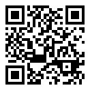 QRコードで郵便番号と住所を表示しています。
