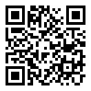 QRコードで郵便番号と住所を表示しています。