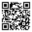 QRコードで郵便番号と住所を表示しています。