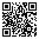 QRコードで郵便番号と住所を表示しています。
