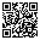 QRコードで郵便番号と住所を表示しています。