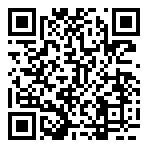 QRコードで郵便番号と住所を表示しています。