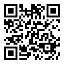 QRコードで郵便番号と住所を表示しています。