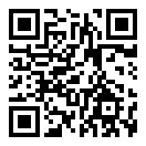 QRコードで郵便番号と住所を表示しています。