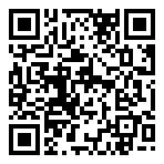 QRコードで郵便番号と住所を表示しています。