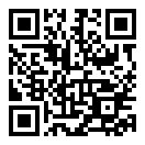 QRコードで郵便番号と住所を表示しています。