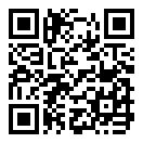 QRコードで郵便番号と住所を表示しています。