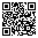 QRコードで郵便番号と住所を表示しています。