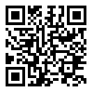 QRコードで郵便番号と住所を表示しています。