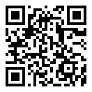 QRコードで郵便番号と住所を表示しています。