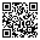 QRコードで郵便番号と住所を表示しています。