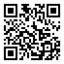 QRコードで郵便番号と住所を表示しています。